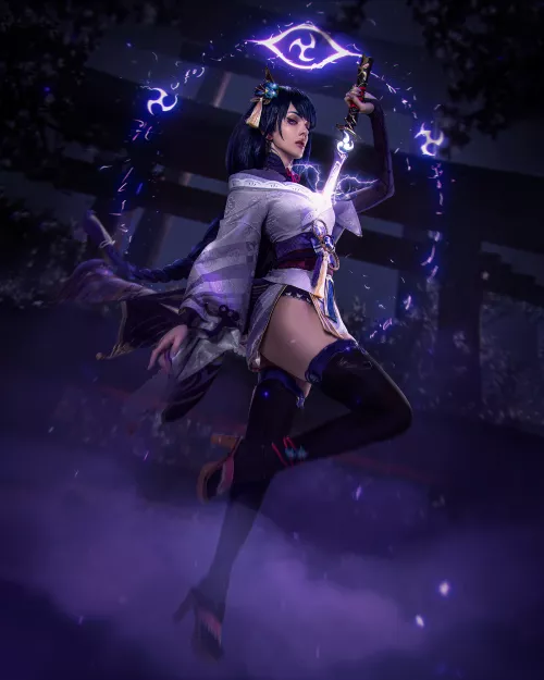 Raiden cosplay by Xenon. Photo and edit by Aku