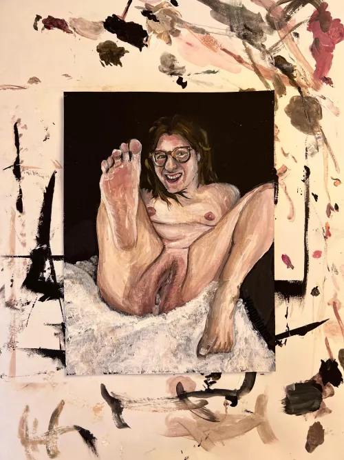 Self Portrait by Wetpainties (me)