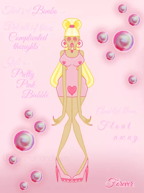 So maybe those bambi files are starting to influence my art, what of it? (art by meee)