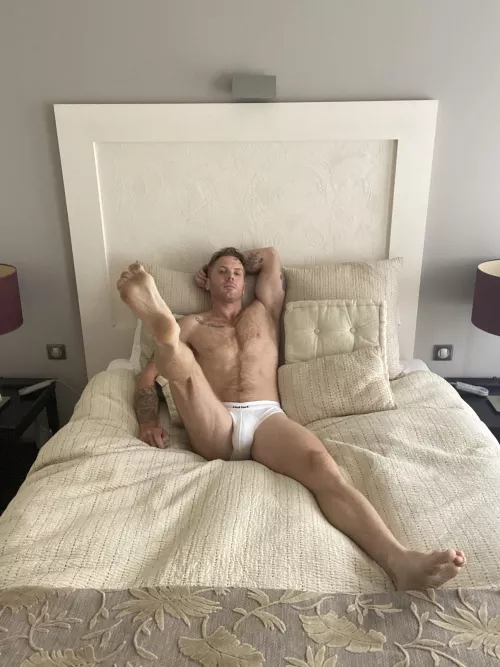 Start with my feet you nasty slut