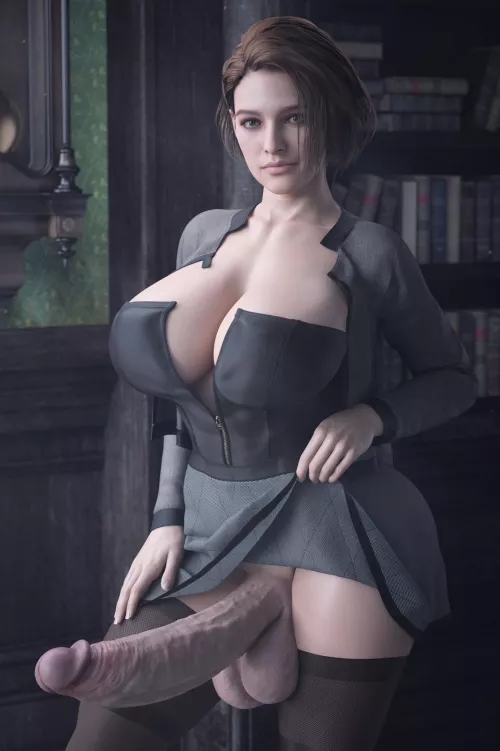 [Stevencarson] Jill Valentine in black (Resident Evil)