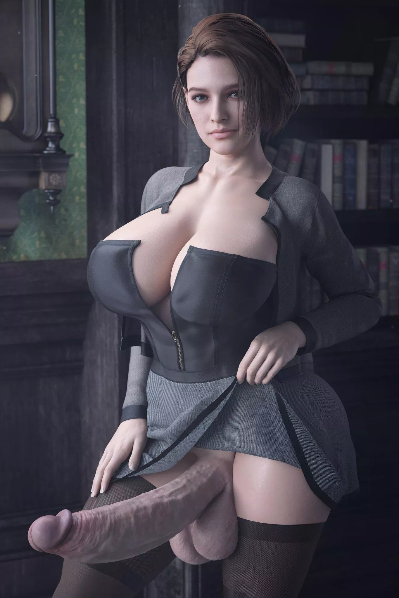 [Stevencarson] Jill Valentine in black (Resident Evil)