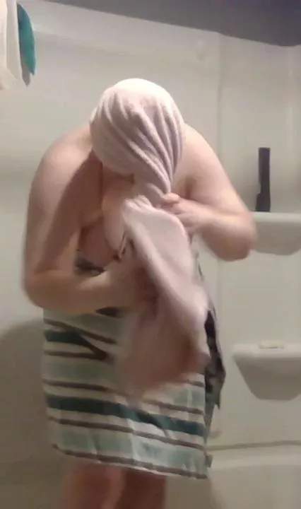 still putting on my towels