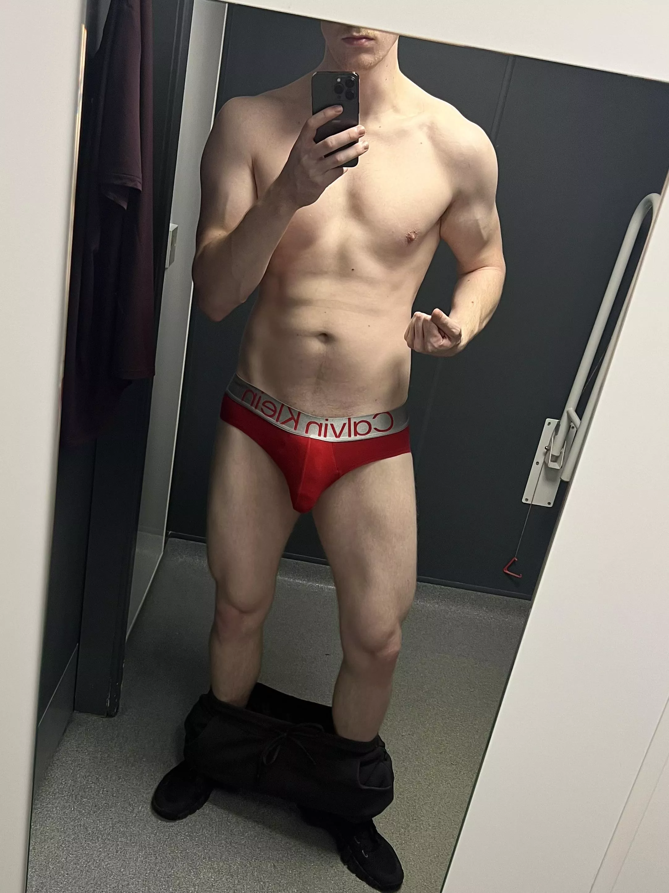 Stretching out these Calvin’s but I’d rather be stretching out your throat