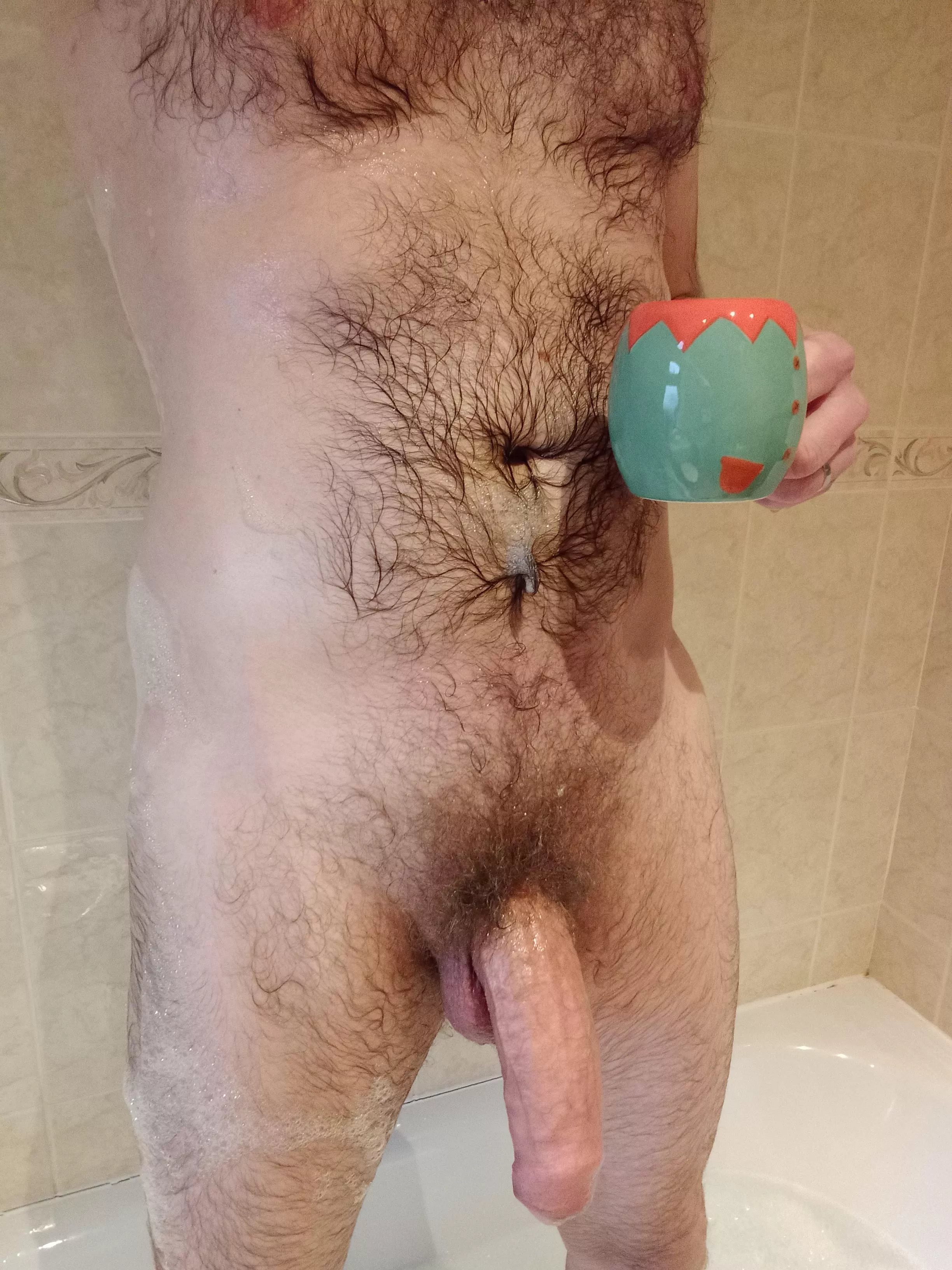 That fresh from the bath look.... ☕ 🛁