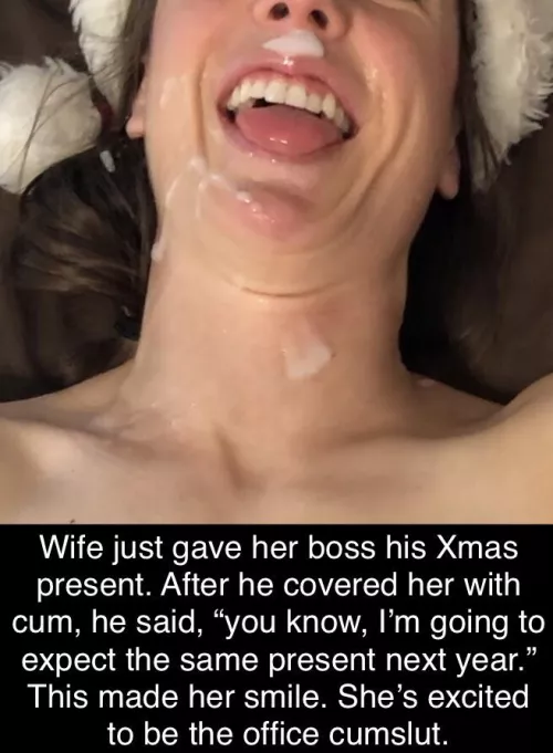 The office cumslut
