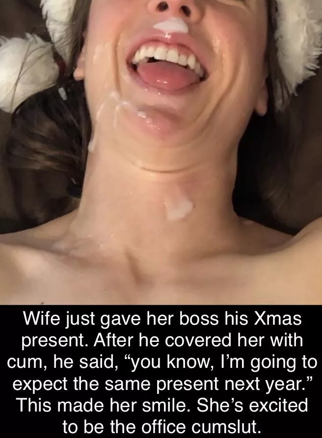 The office cumslut