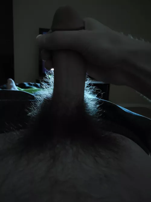 was havin a tug and kinda liked the backlight