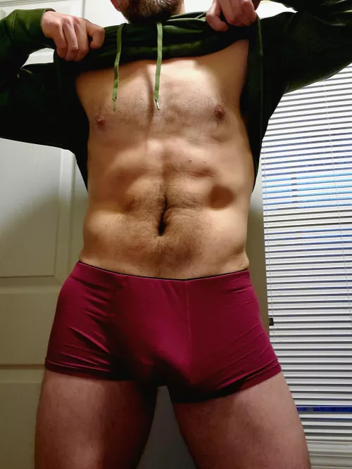 well, it's like 4F this morning and I'm not used to that. So, just a super quick tease until one of you comes to warm me up. [42]