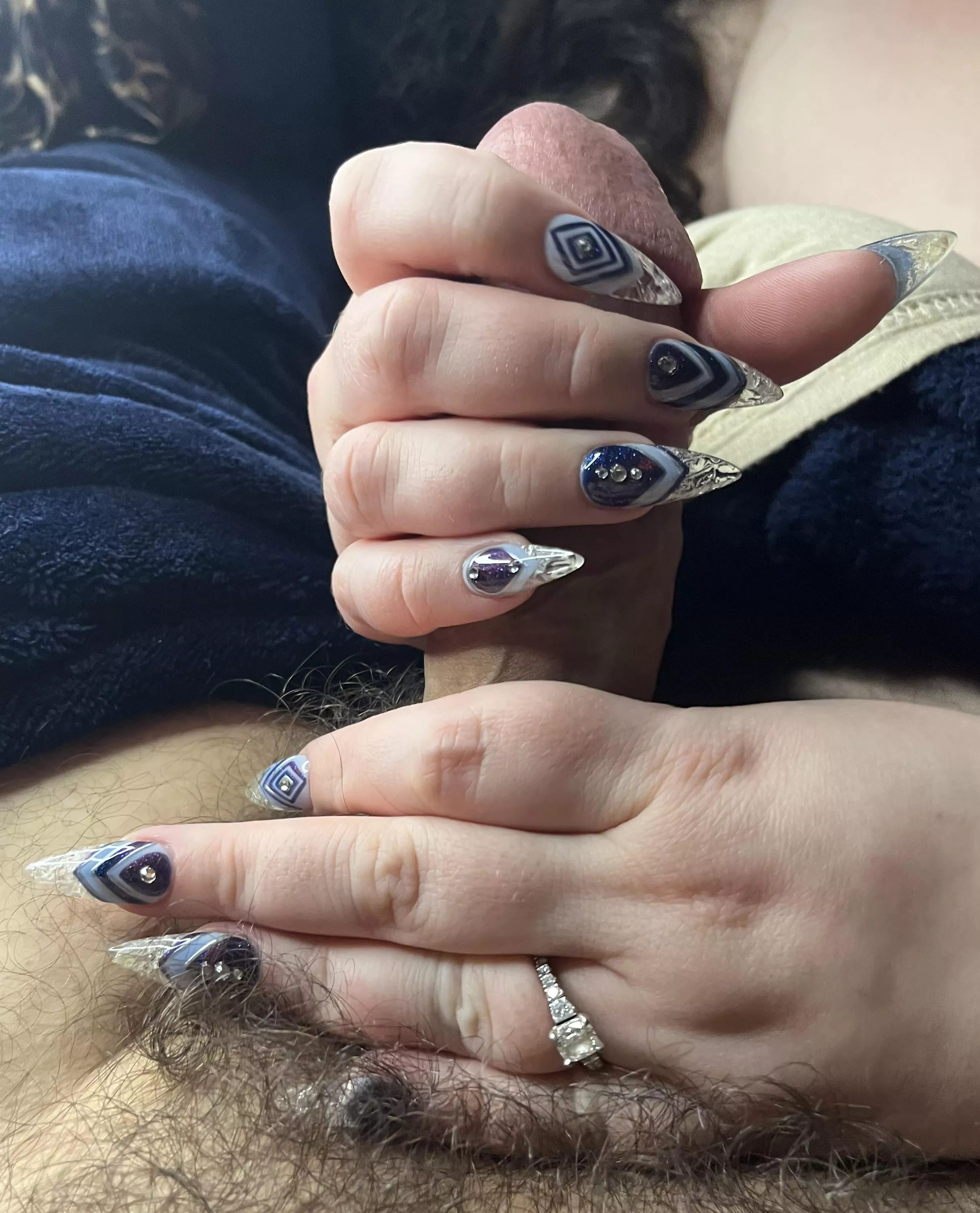 What do you think of my new icy look?