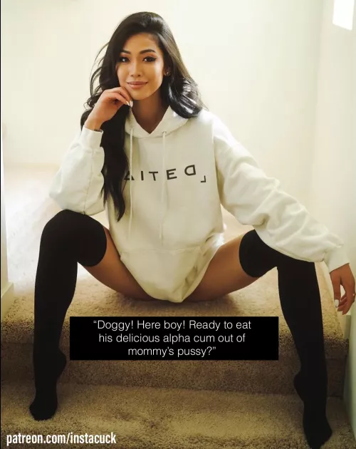 When she feeds you after one of her “sessions” 😈🥺😋💦