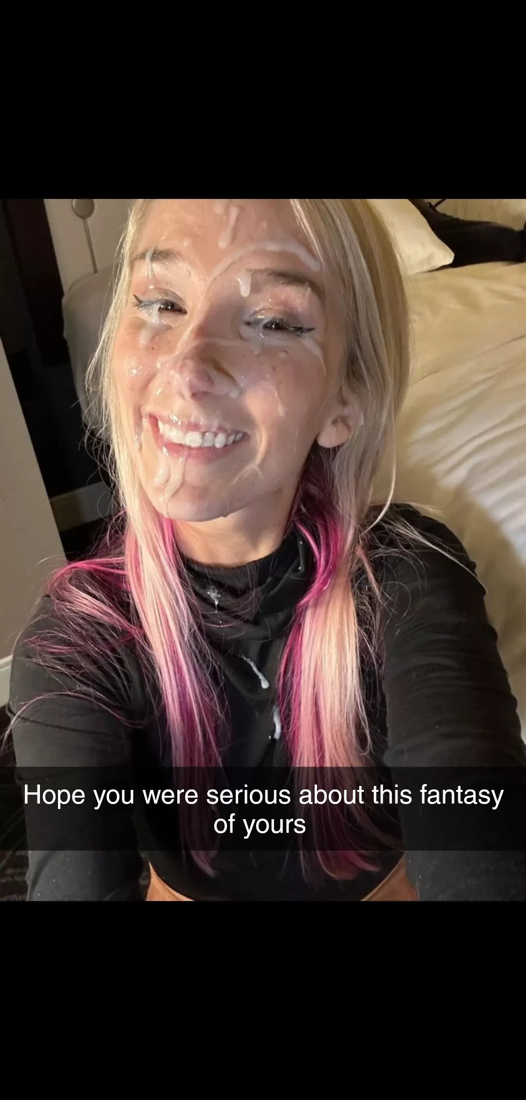 when you tell your wife about a fantasy and she make it come true