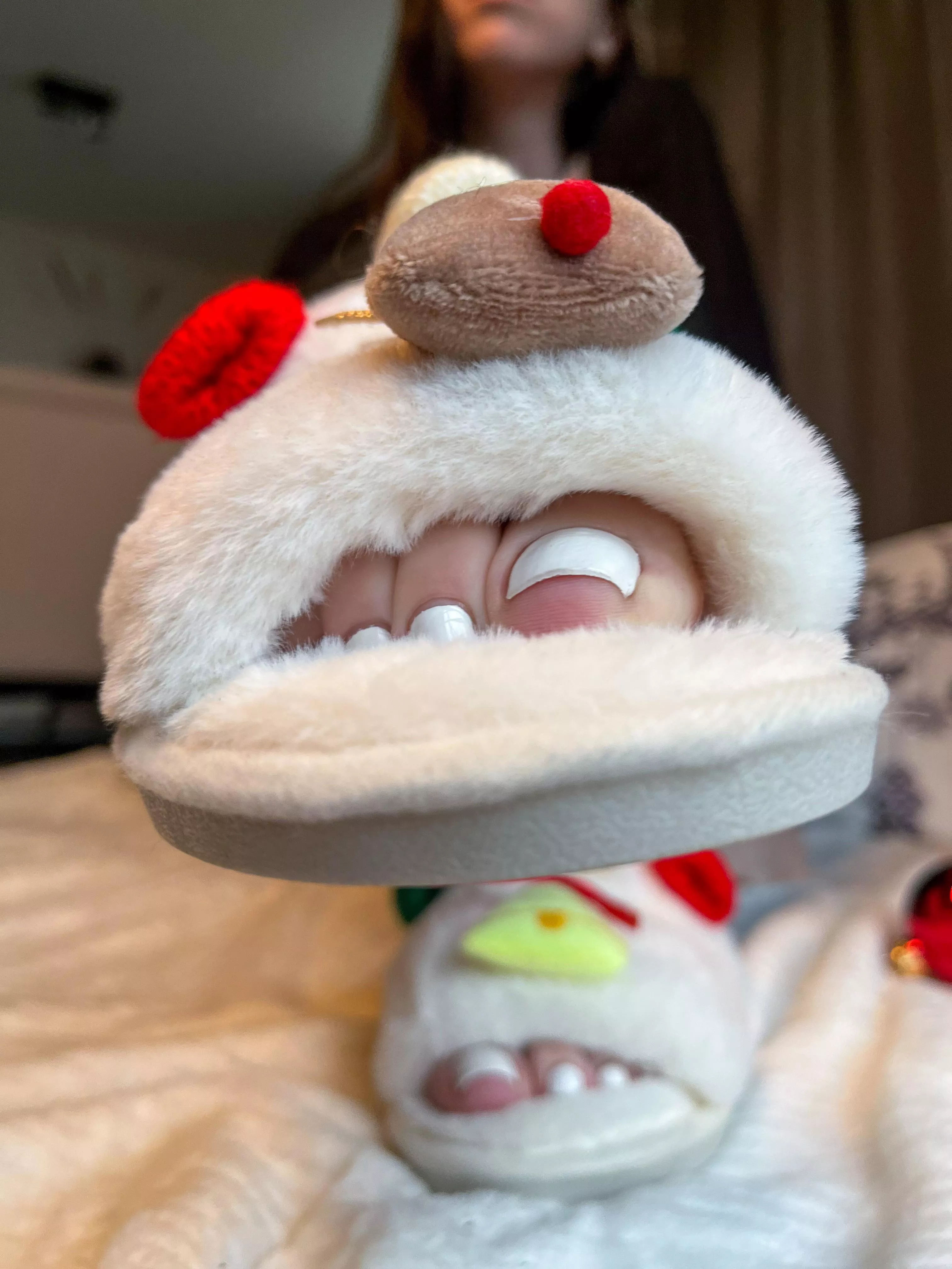 Will you take them off with your mouth?