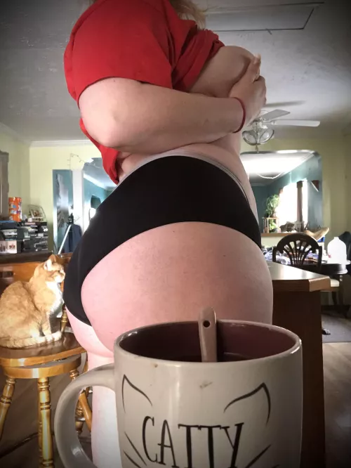 With a “real feel” of -49° out there today, i think I’ll stay in to drink some hot coffee and wrap presents!!!