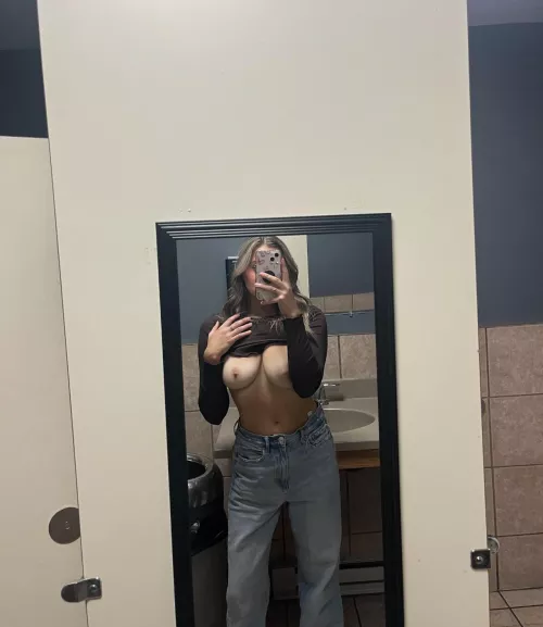 Would you f me in the school bathroom?