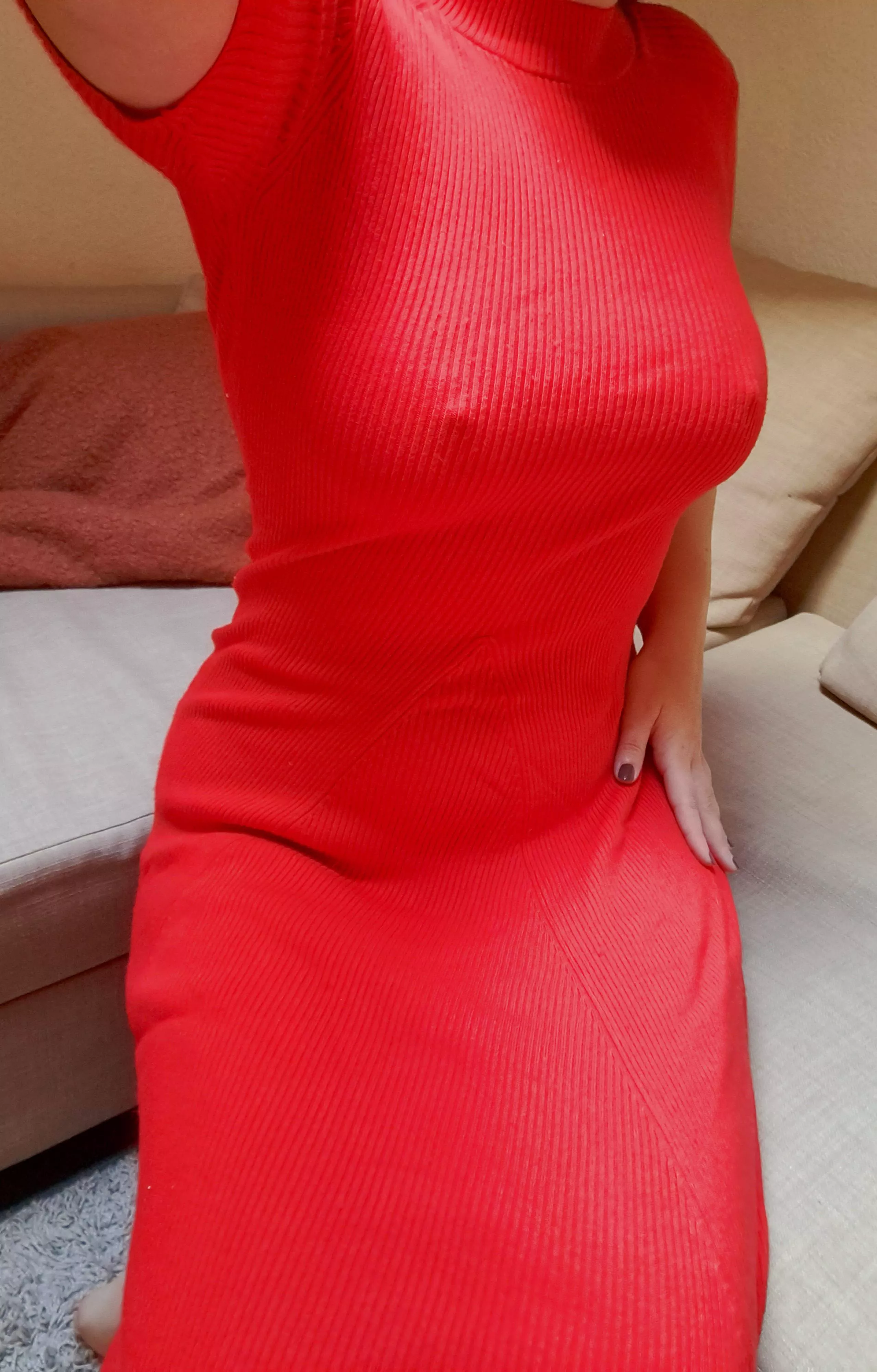 [25F] Do you think they'll notice my tits at the party tonight? 🎄🔥 [OC]