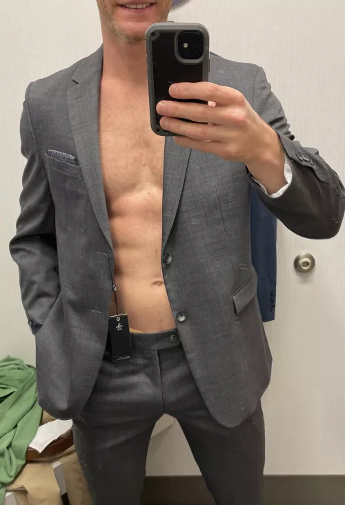 40 yo Daddy suit shopping