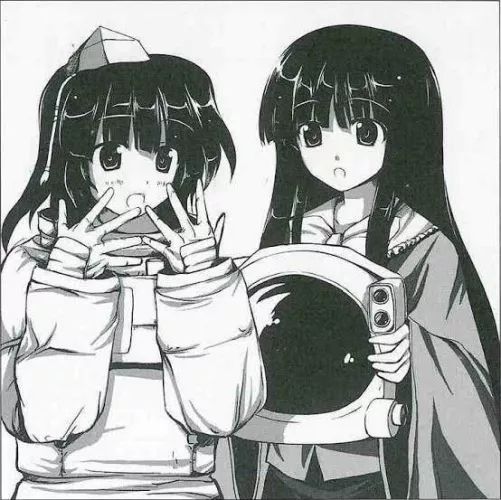 A offical scene that Touhou character may be wearing a diaper