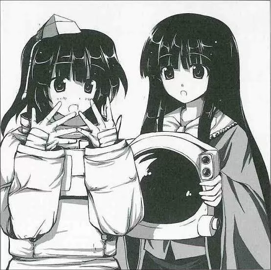 A offical scene that Touhou character may be wearing a diaper