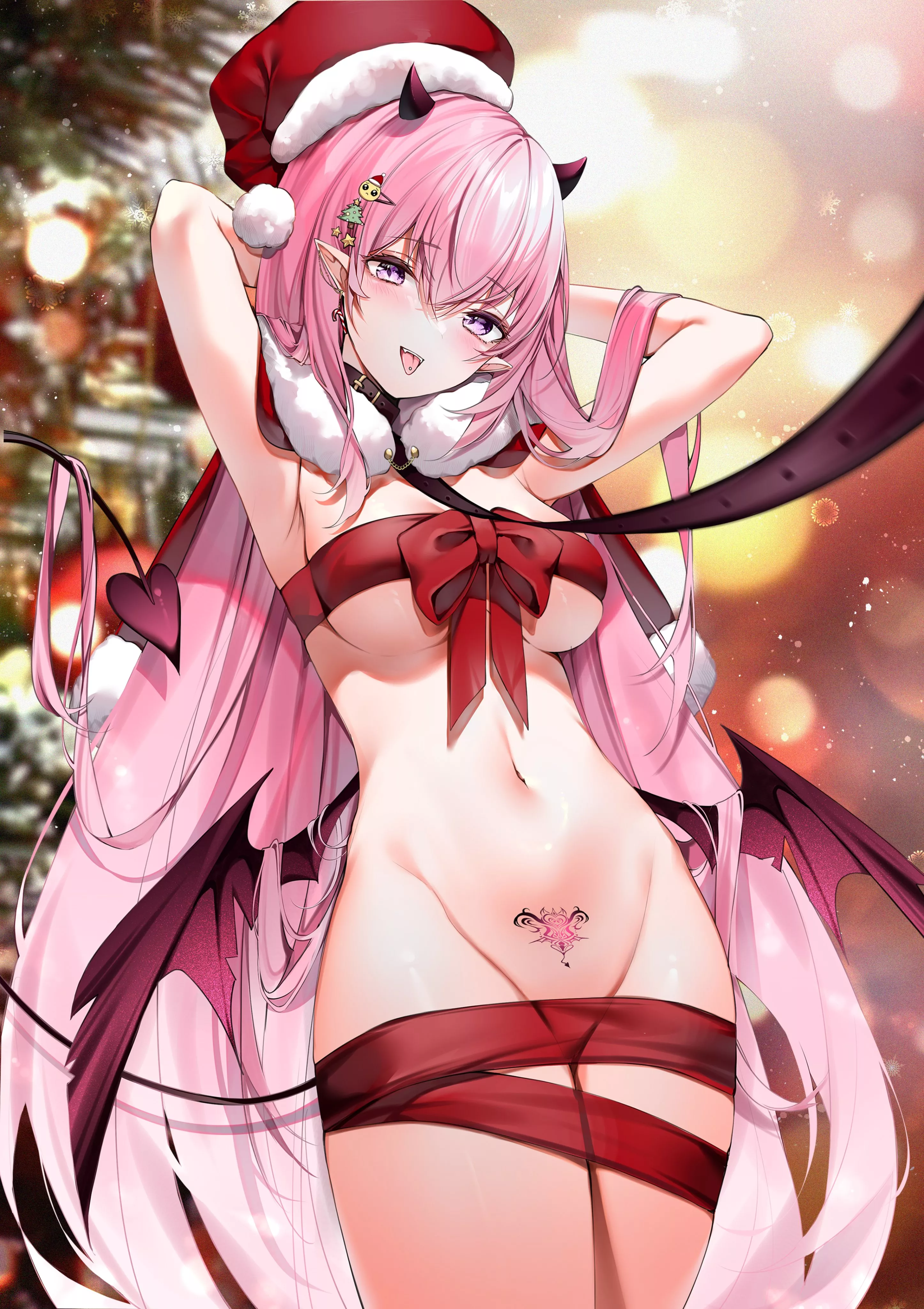 Christmas Demonic Lust (Yukineko1018) [Original] (X-post from r/HentaiSlutMarks)