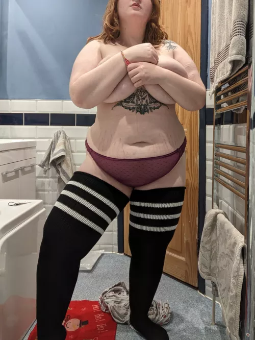 Christmas present making me feel sexy 😏