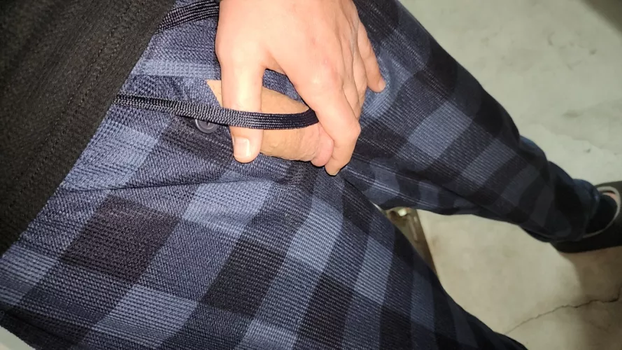 Cut Softie Poking Out.