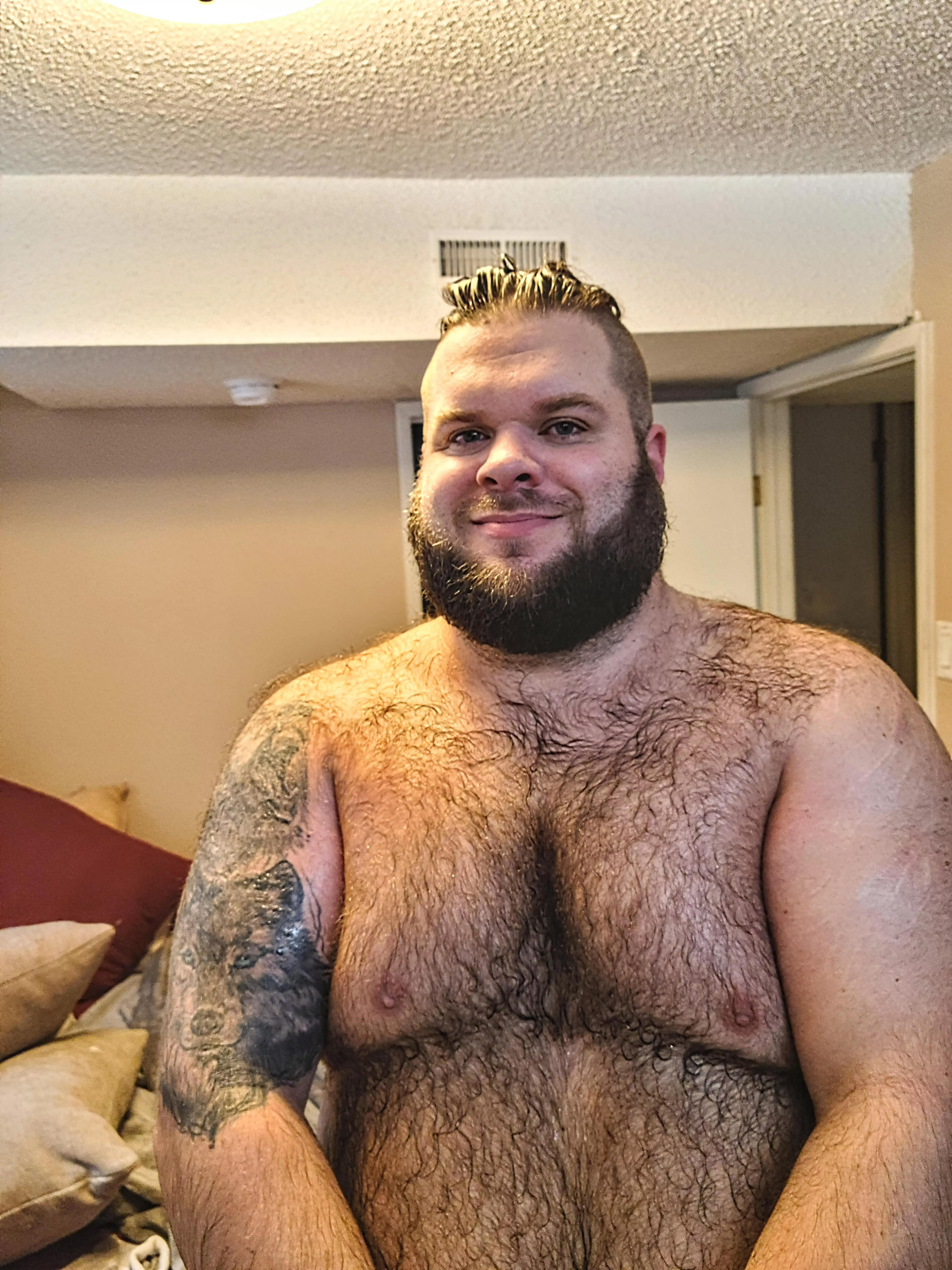 Fresh out of the shower