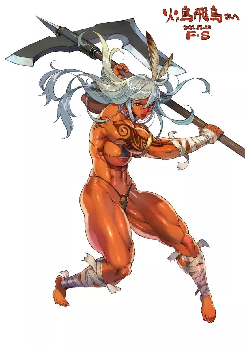 Giant axe Woman (@xxFSxx7)