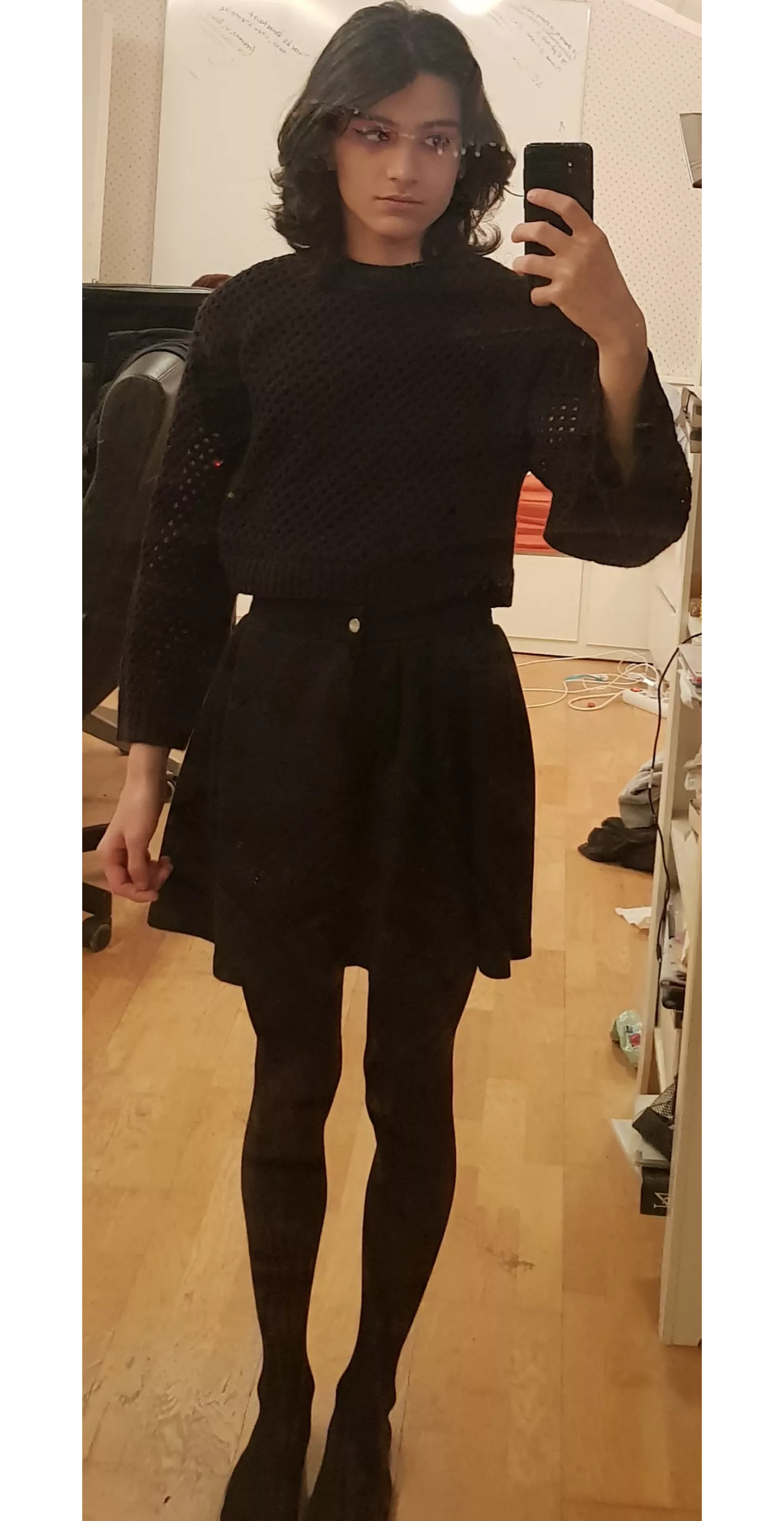 Going to celebrate christmas with my entire family in this fit. (sry for the mess)