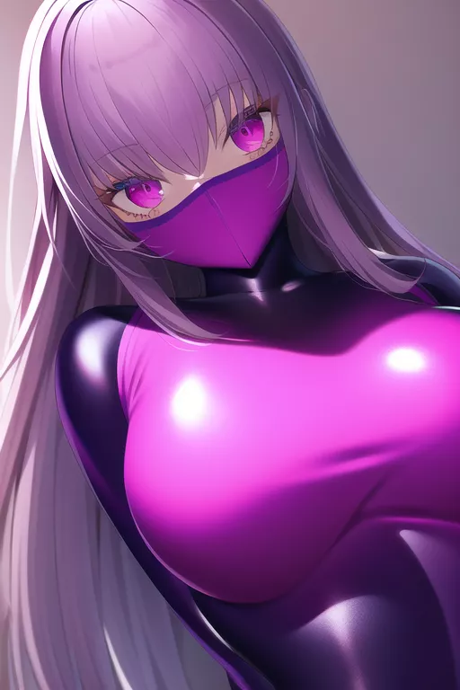 Hot Pink Bodysuit & Mask