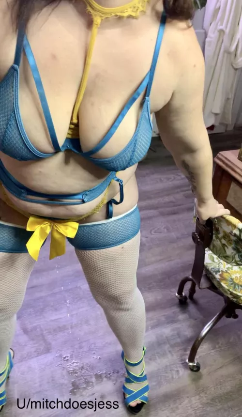 I laughed so hard taking pictures I peed right through my panties