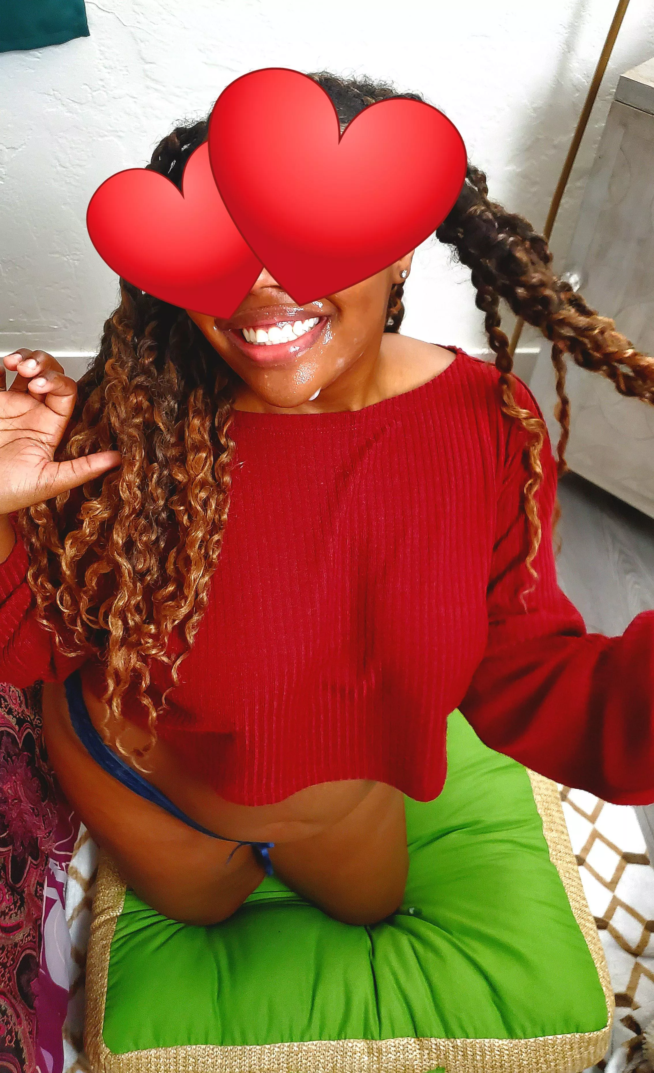 I love having my face painted 😋