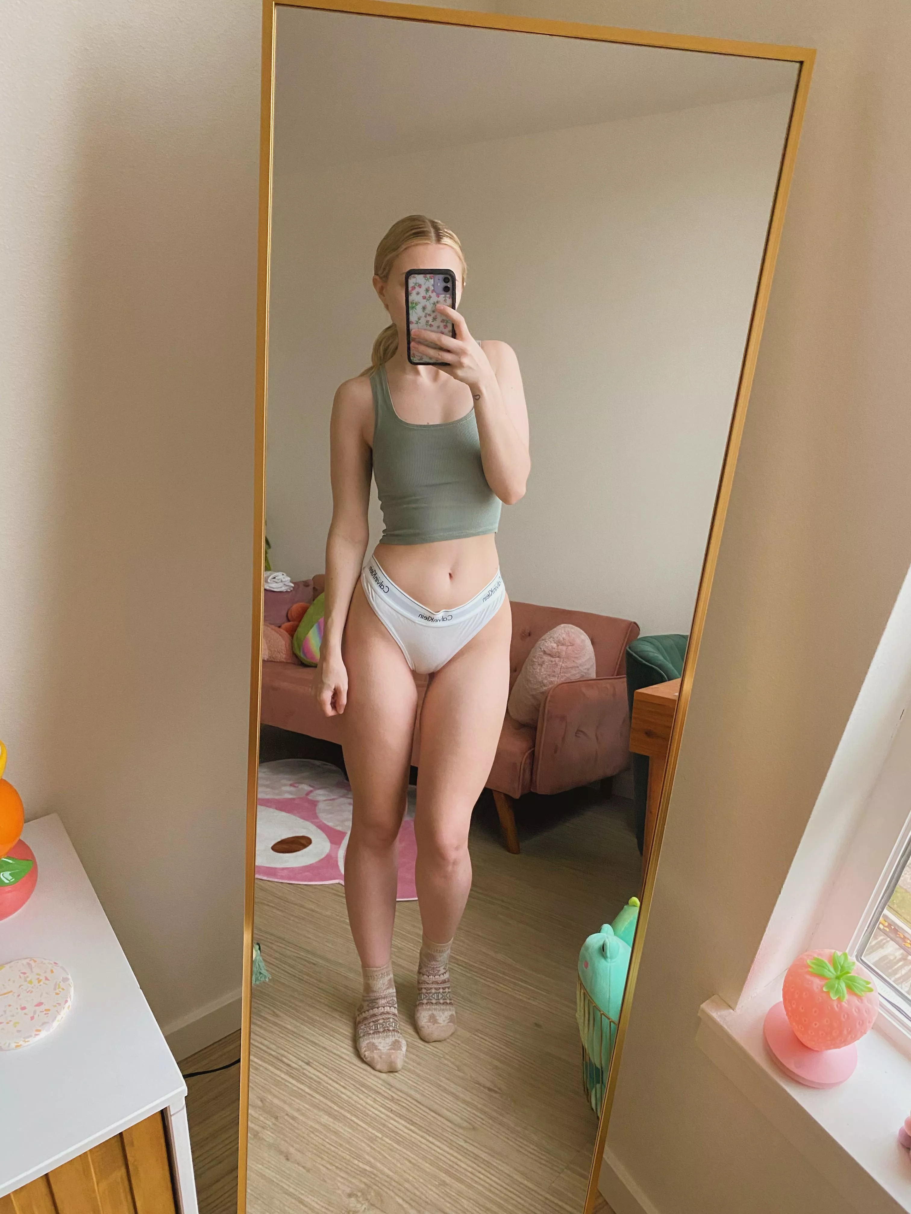 i love how soft these CK panties are [f]