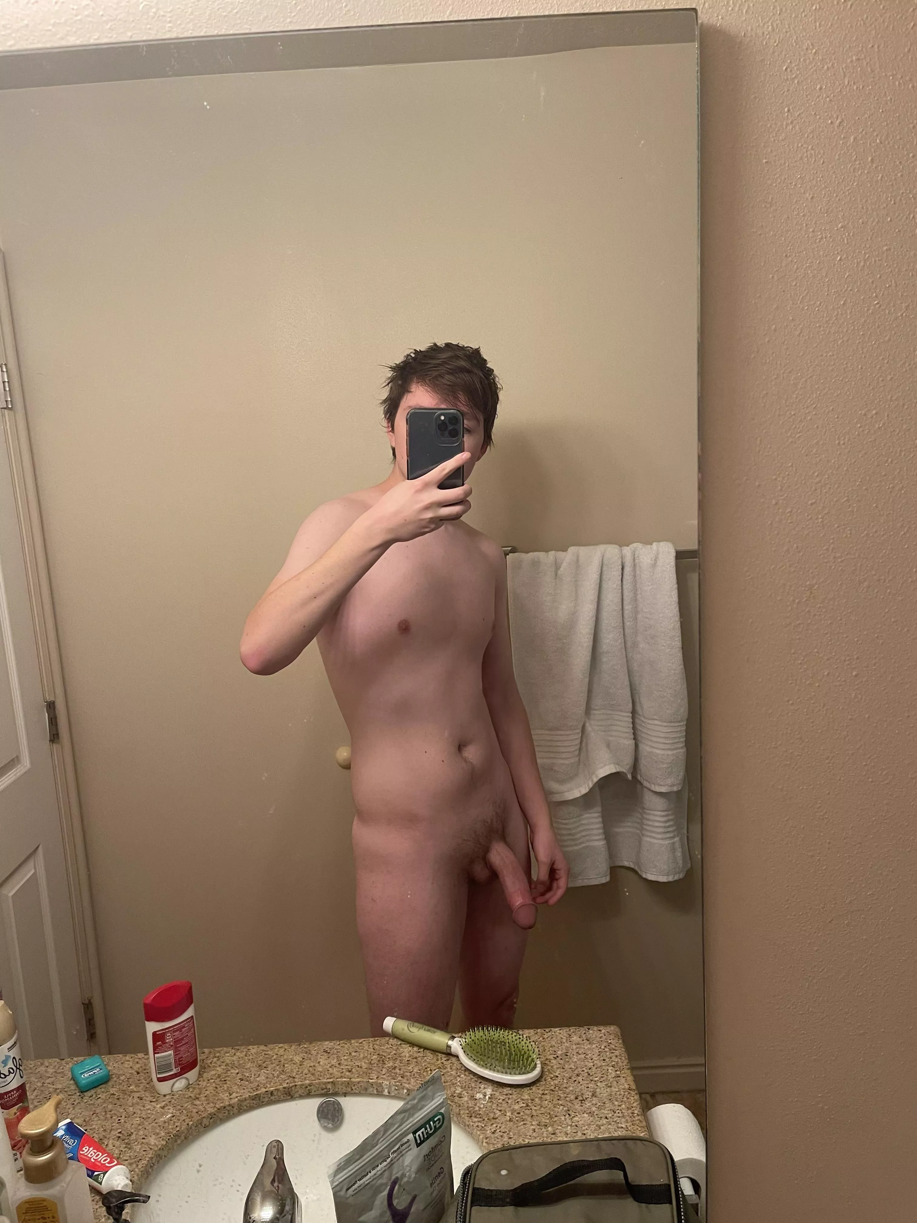 Ignore the messy counter