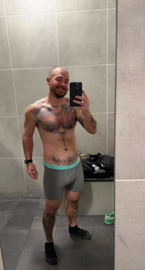 It was -8° when I worked out this morning 😫