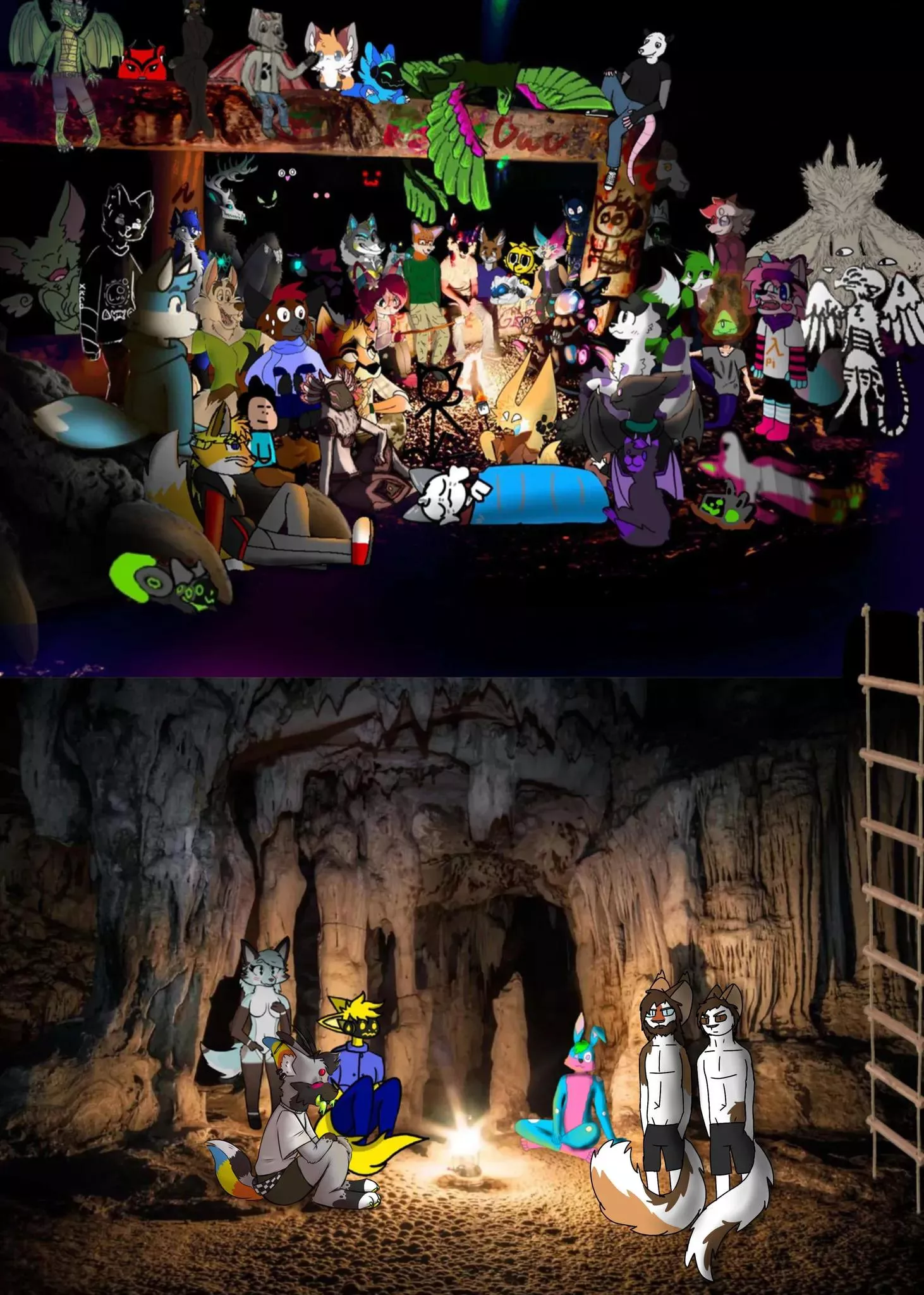 Joined the cave party! :DD