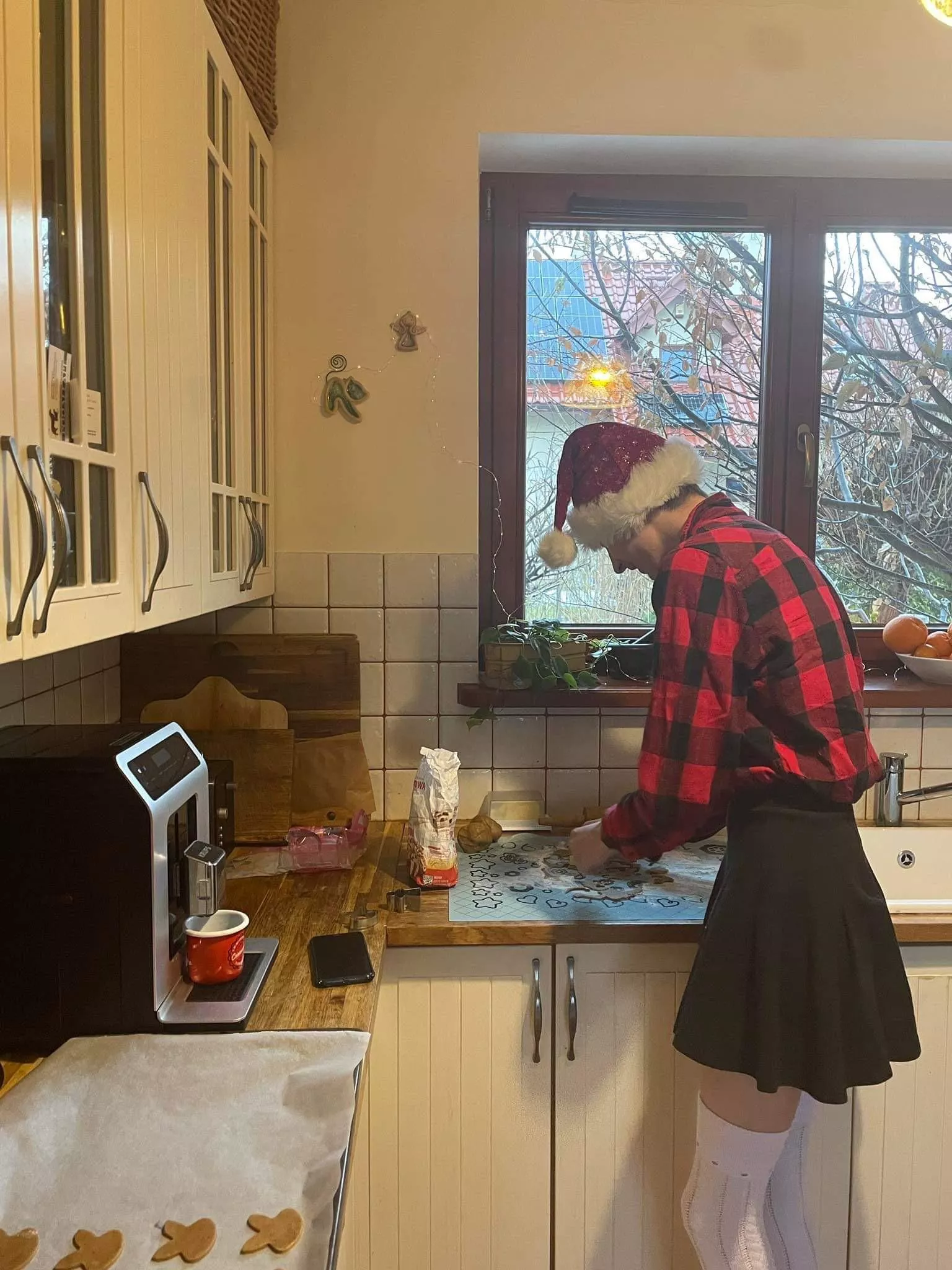 Just a femboy baking some cookies