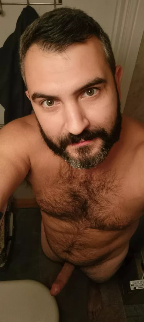 Just about to jump in the shower