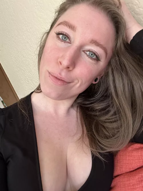 Just getting comfy on the couch