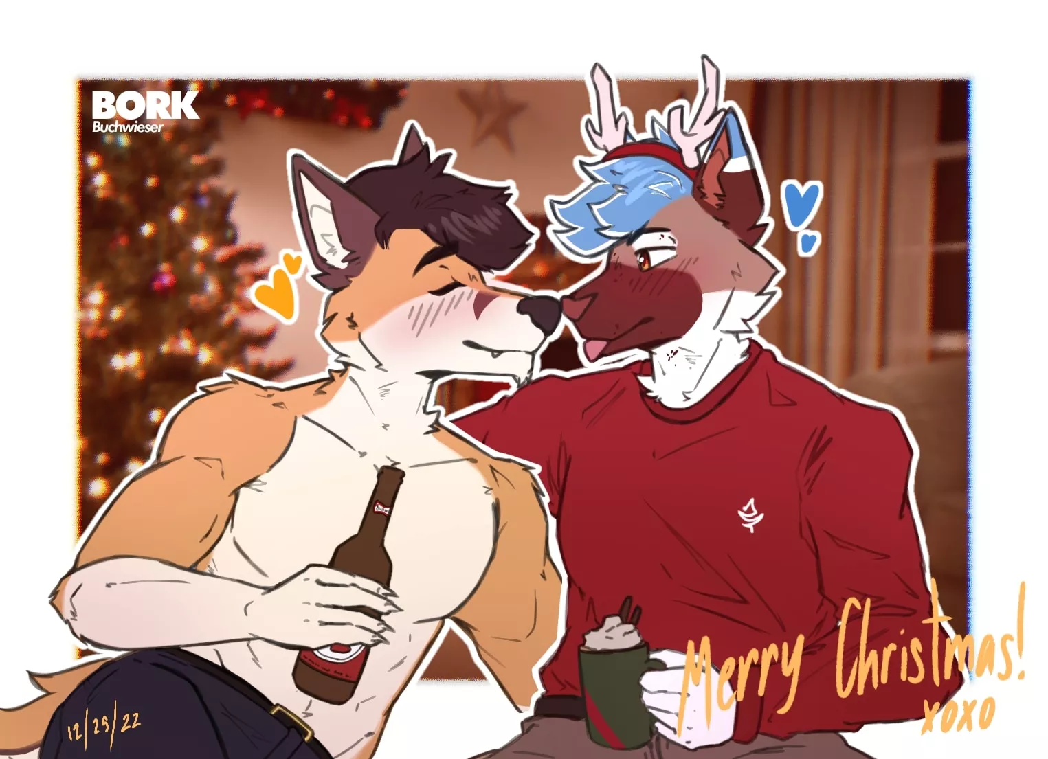 Kinda gay bro it's not even Christmas Eve yet [ART BY ME]