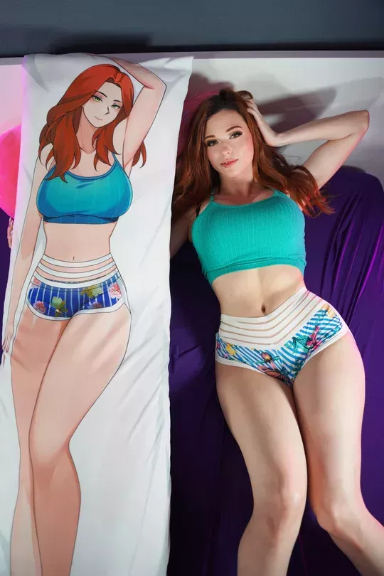LIMITED EDITION AMOURANTH BODY PILLOW - get yours from amouranth.shop