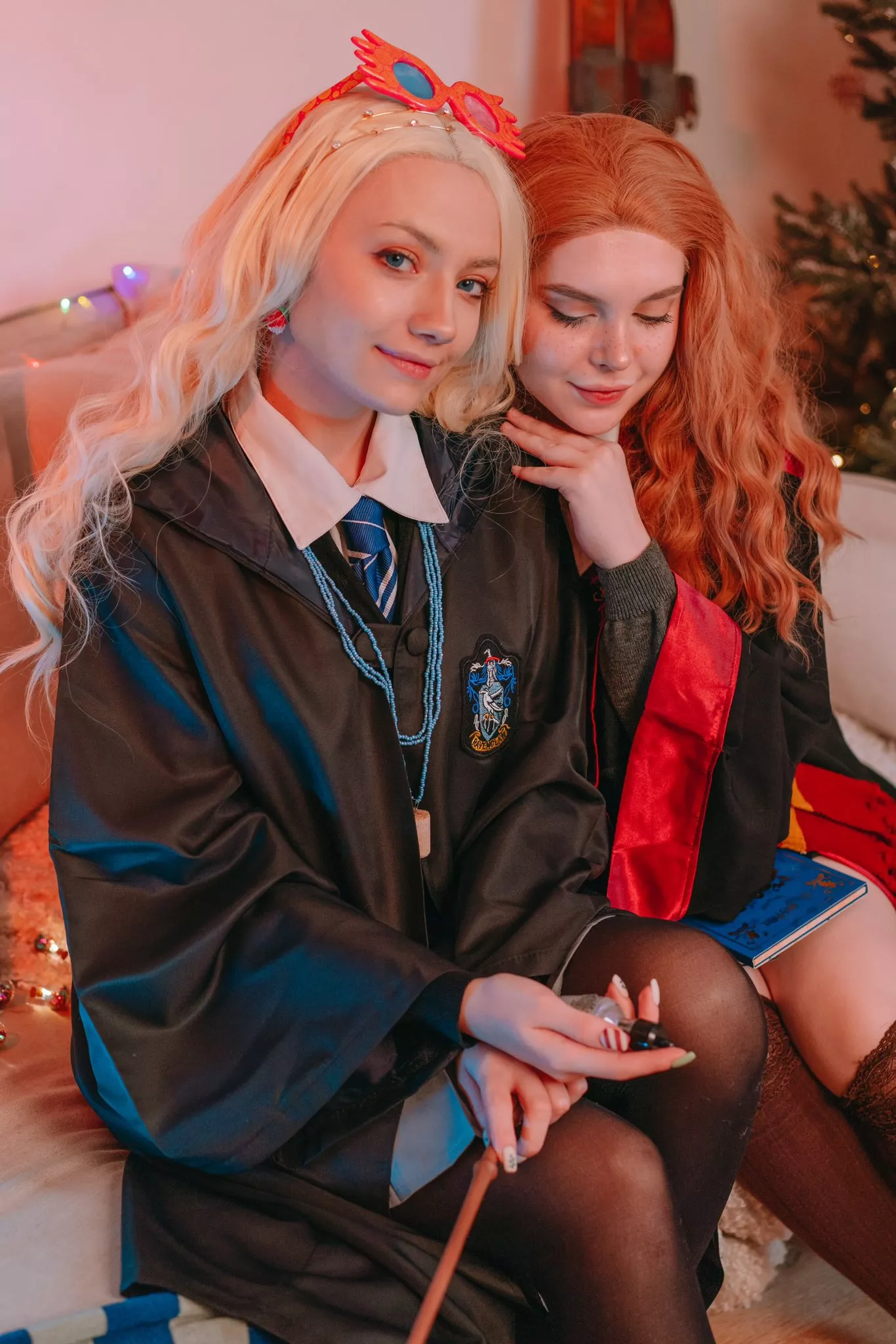 Luna and Hermione by CarryKey and Alexis Lust