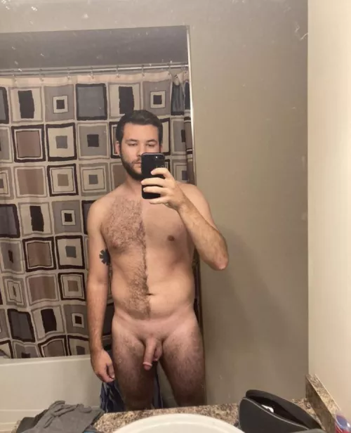 [M] 24, 200lb, 6’0. Halfway through trimming up 😂