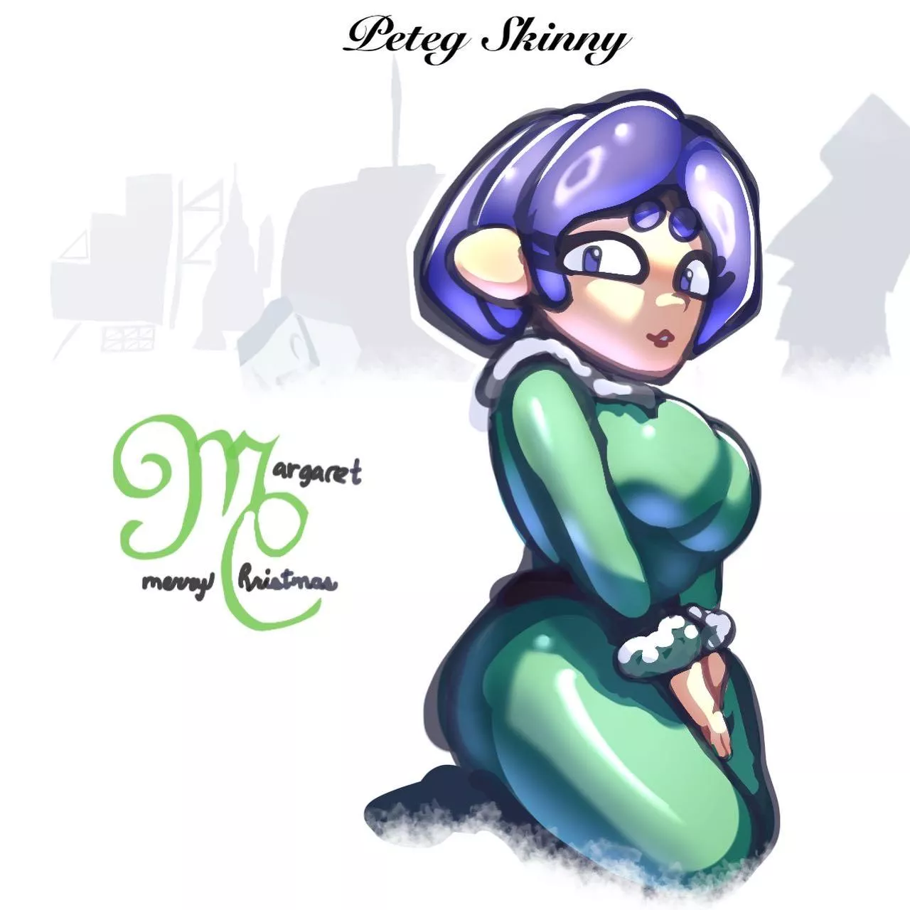 “Margaret wishes you a merry Christmas” (WoomyWack)