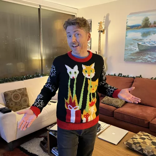 Merry Christmas to all of you, from me and my evil space kitties! 🐱⚡️