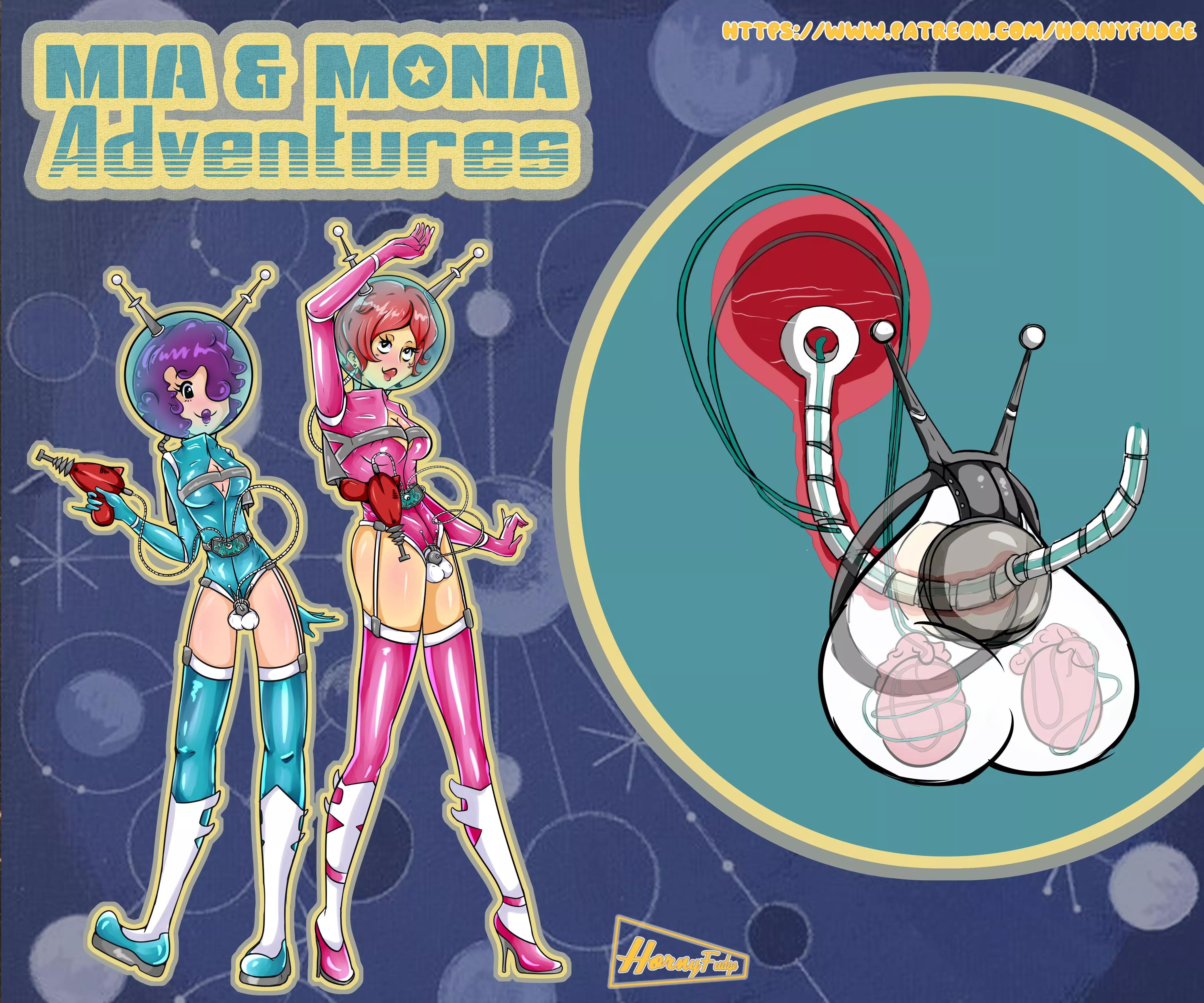 Mia&Mona Adventures! [HornyFudge, OCs]