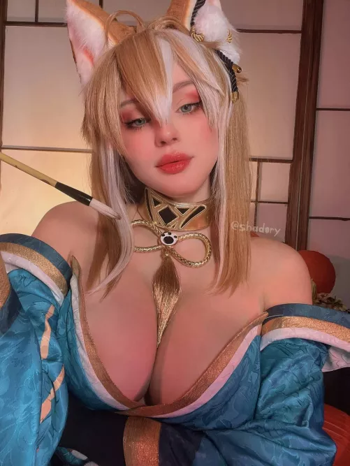 Miss Hina from Genshin Impact by Shadory