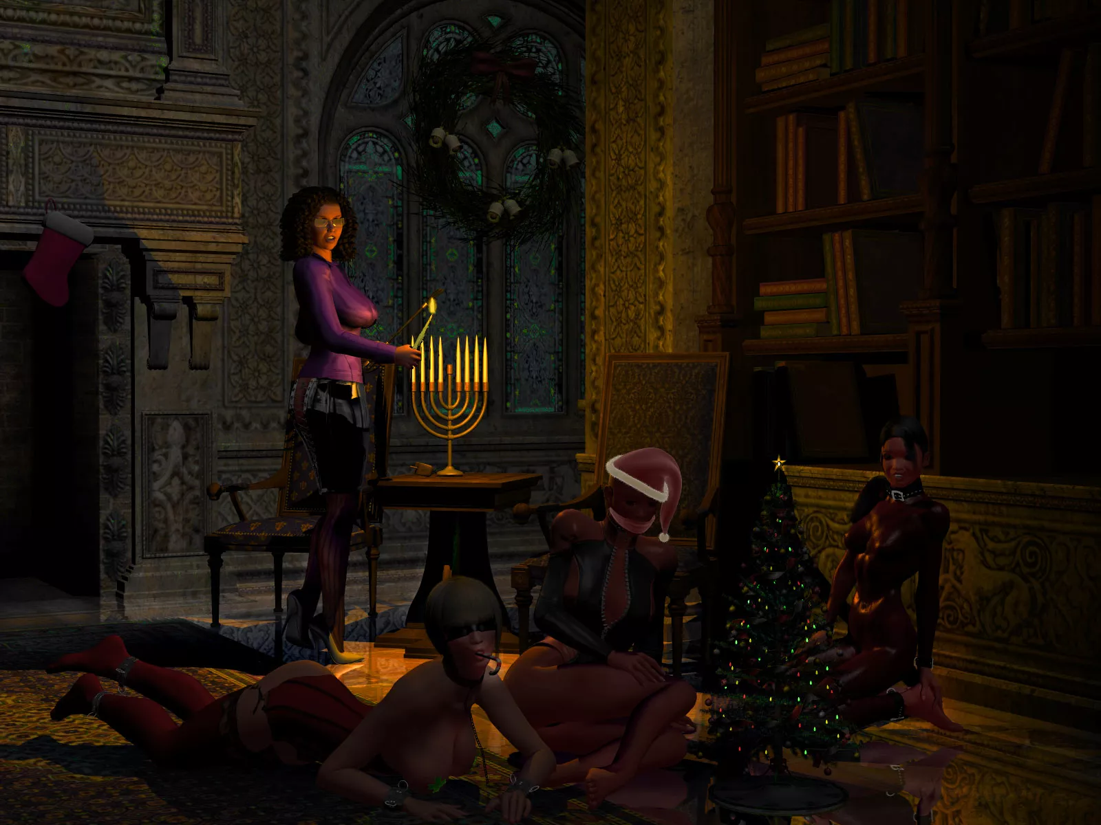 Mistress Lilith's Holiday [OC]