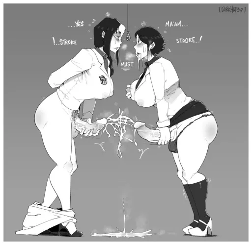 must stroke girl dick (oc) (darkhatboy)