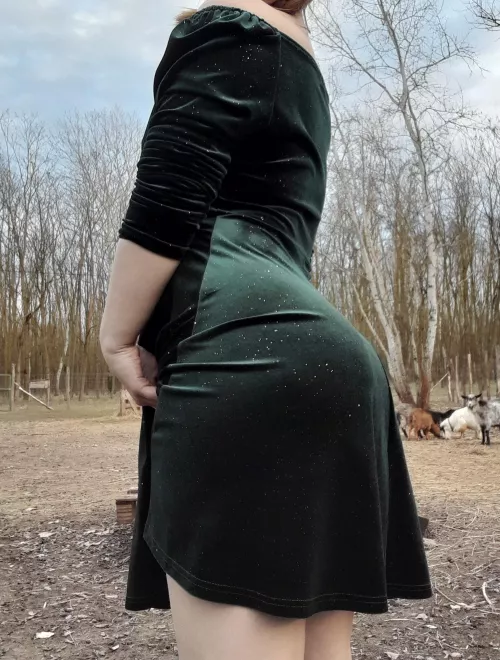 My dress might catch some attention